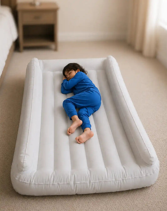 inflatable bed air mattress air bed for comfortable and portable use anywhere like hotel, beach, park, trekking