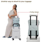 convertible travel jacket bag backpack with suitcase attachment for carrying electronics documents and travel essentials another way to attach with your luggage
