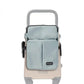 convertible travel jacket bag backpack with suitcase attachment for carrying electronics documents and travel essentials colour blue butt baby