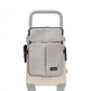 convertible travel jacket bag backpack with suitcase attachment for carrying electronics documents and travel essentials colour grey buttbaby