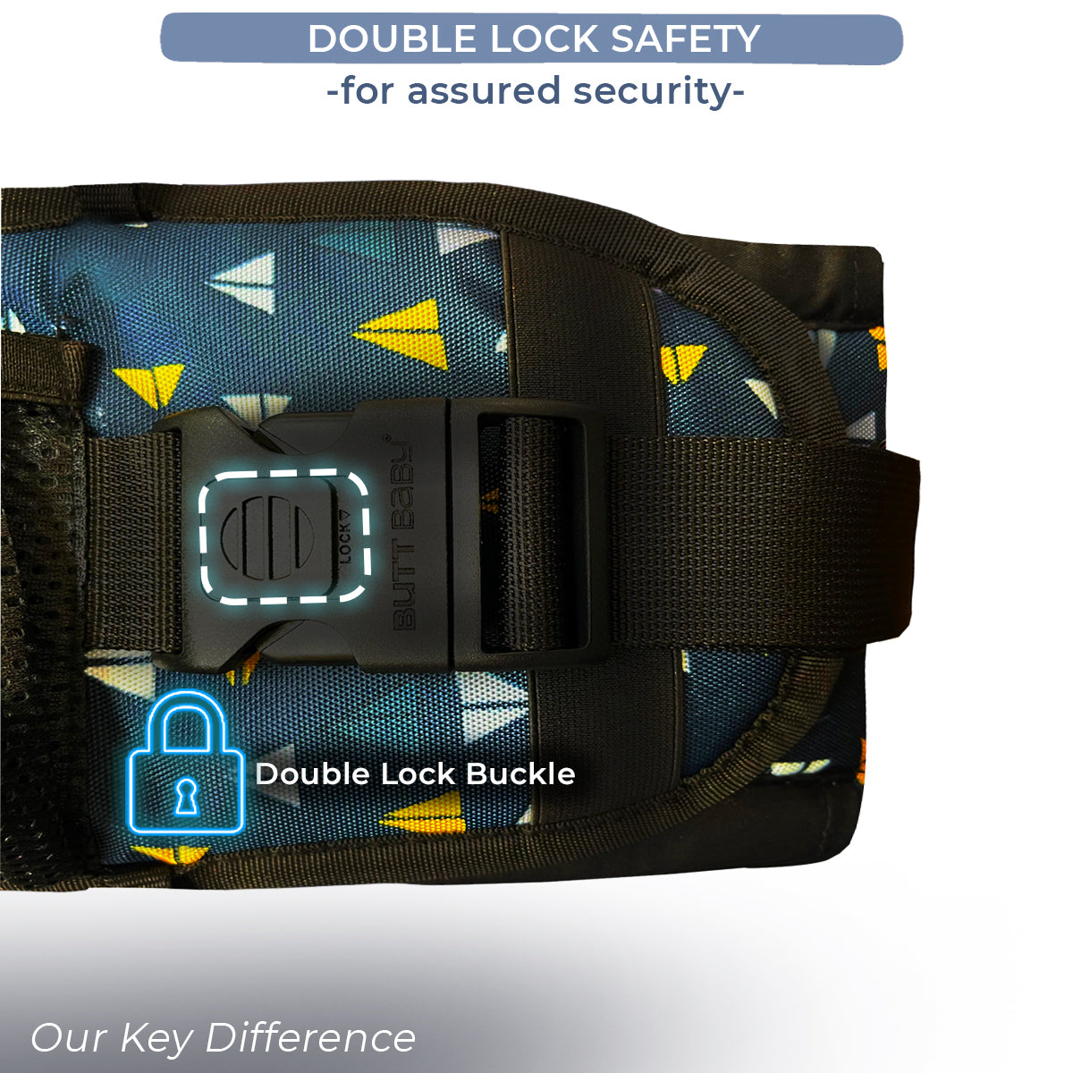 Airplanes Baby Carrier with Hip Seat