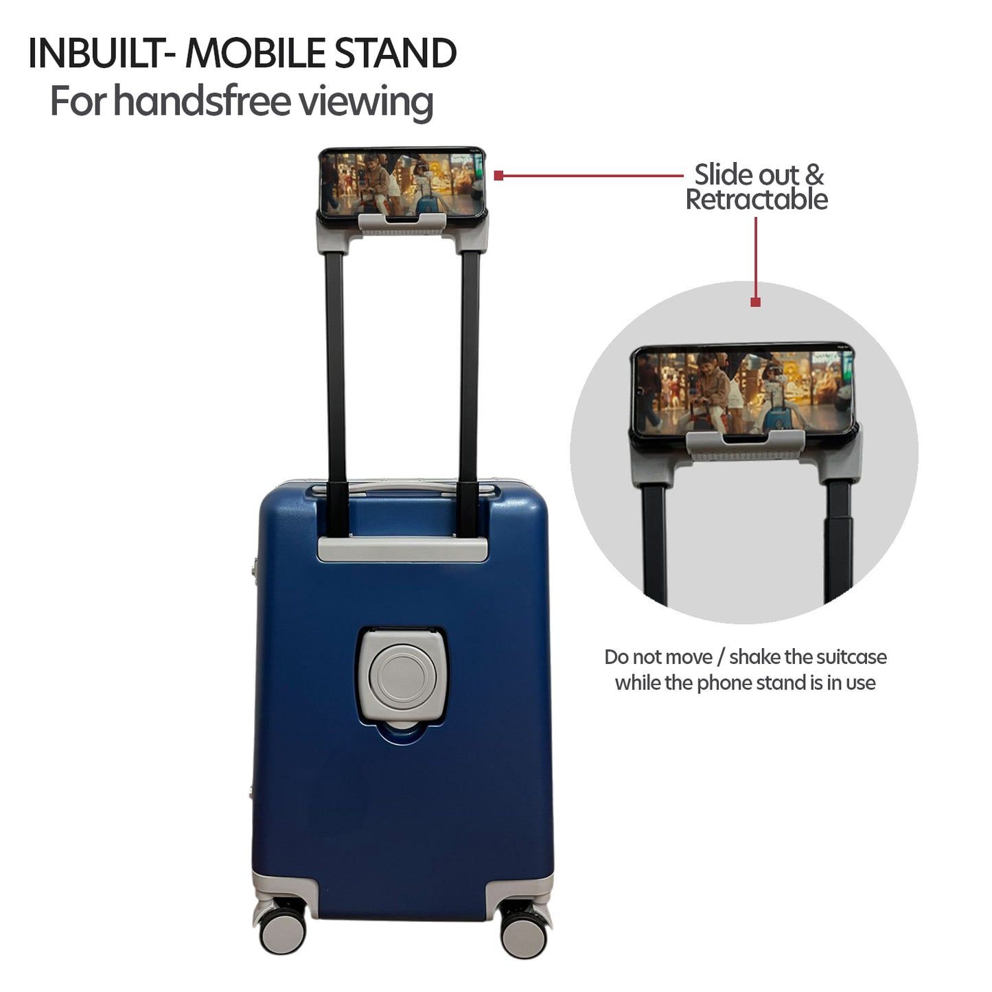 Midnight Blue Cabin Luggage Carrier