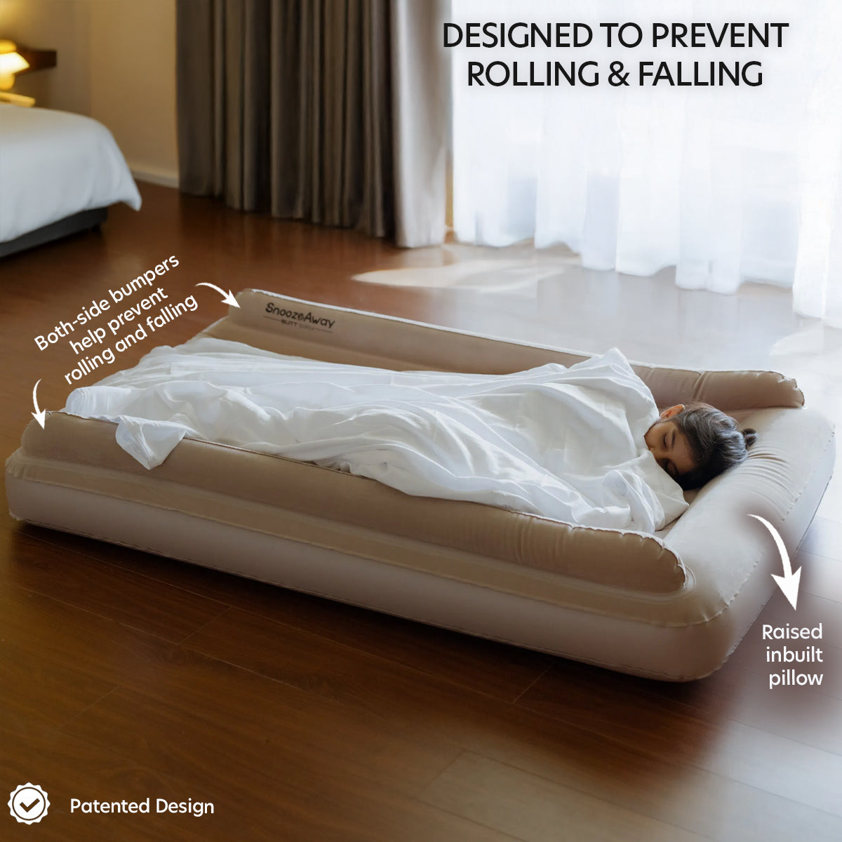 Desert Beige Inflatable Bed