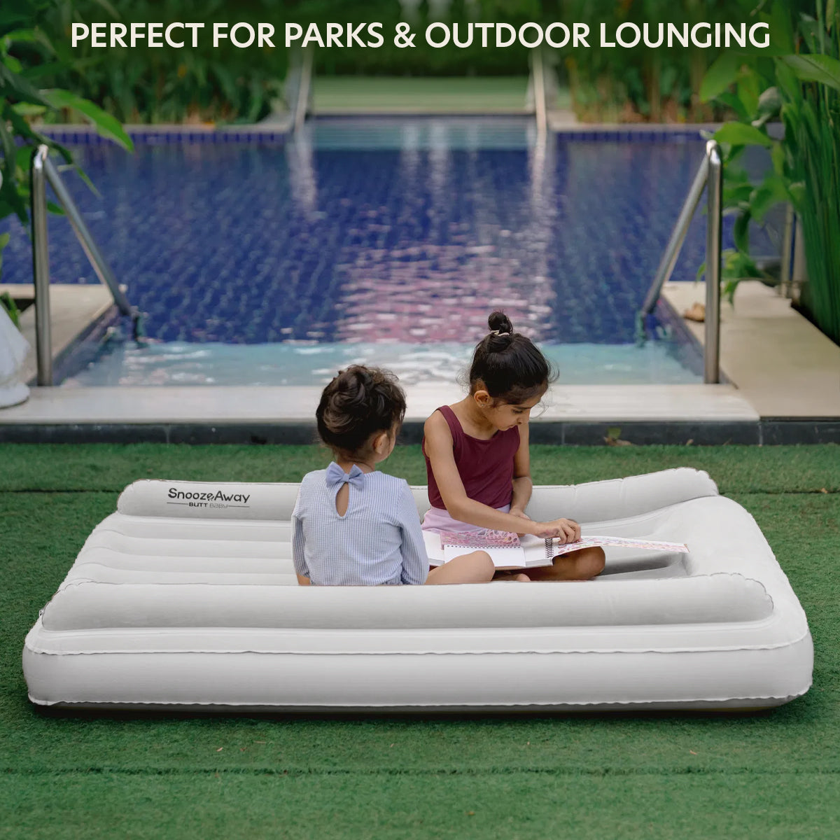 Warm Ivory Inflatable Bed