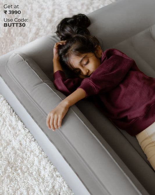 Smoky Grey Inflatable Bed