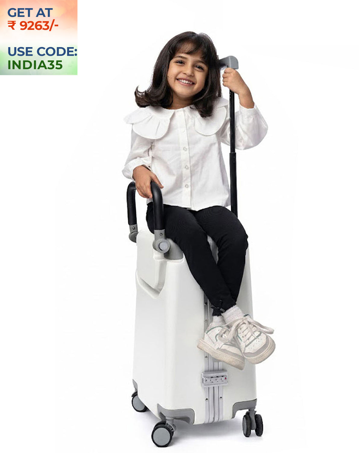 Frost White Cabin Luggage Carrier