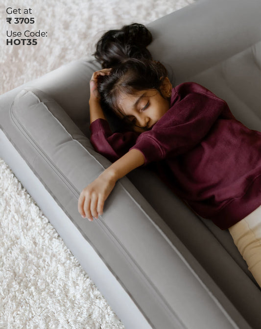 Smoky Grey Inflatable Bed