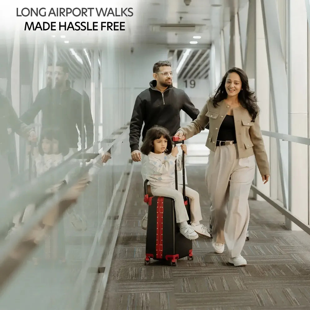 Intense Black Cabin Luggage Carrier