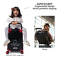kids ride on suitcase cabin trolley baby carrier for smooth and comfortable travel use comes with super sturdy trapezoidal design which prevents your child falling from suitcase during ride sit and go butt baby