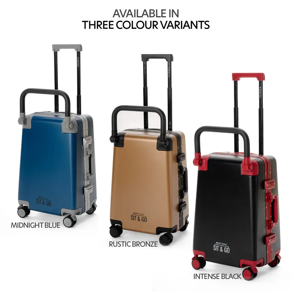 kids ride on suitcase cabin trolley baby carrier for smooth and comfortable travel use comes with multicolour option butt baby sit and go