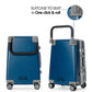 kids ride on suitcase cabin trolley baby carrier for smooth and comfortable travel use comes with one click roll handle