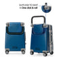 kids ride on suitcase cabin trolley baby carrier for smooth and comfortable travel use comes with one click roll handle
