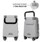 kids ride on suitcase cabin trolley baby carrier for smooth and comfortable travel use suitcase to seat in one click and roll