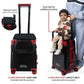 kids ride on suitcase cabin trolley baby carrier for smooth and comfortable travel use comes with complimentary seat belt for additional safety for your baby sit and go butt baby