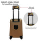 smart parents and kids ride on suitcase cabin trolley baby carrier for smooth and comfortable travel use perfect for smooth journey with mobile holder