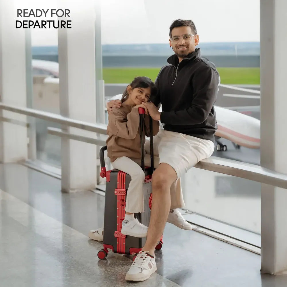 Intense Black Cabin Luggage Carrier