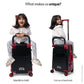 kids ride on suitcase cabin trolley baby carrier for smooth and comfortable travel use comes with unique feature