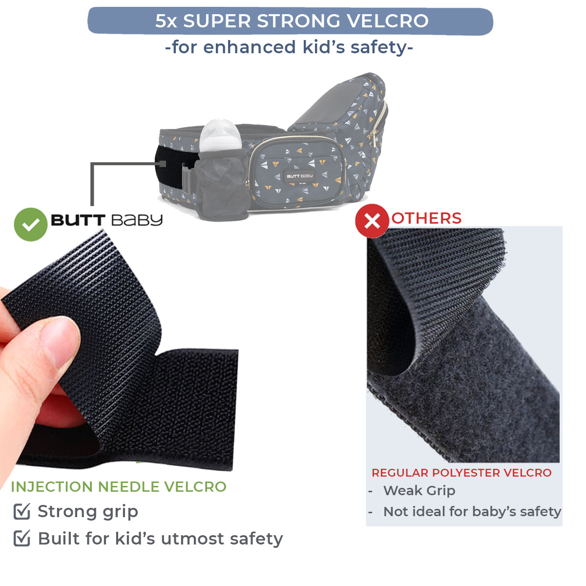 Airplanes Baby Carrier with Hip Seat